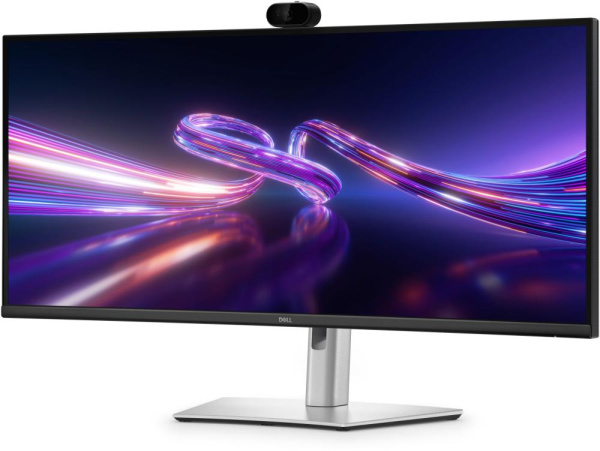 Монітор DELL 34" P3426WEV HDMI, DP, USB-C, RJ-45, IPS, 3440x1440, 21:9, 100Hz, sRGB 99%, CURVED, HAS, Cam