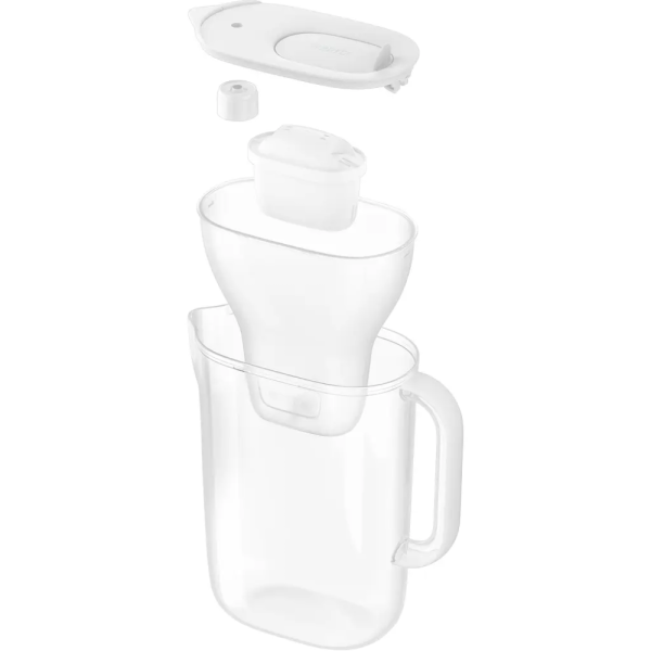 Фільтр-глечик Brita Style Essential MXPro 2.4л (1.4л очищеної води) + 2 картриджа білий