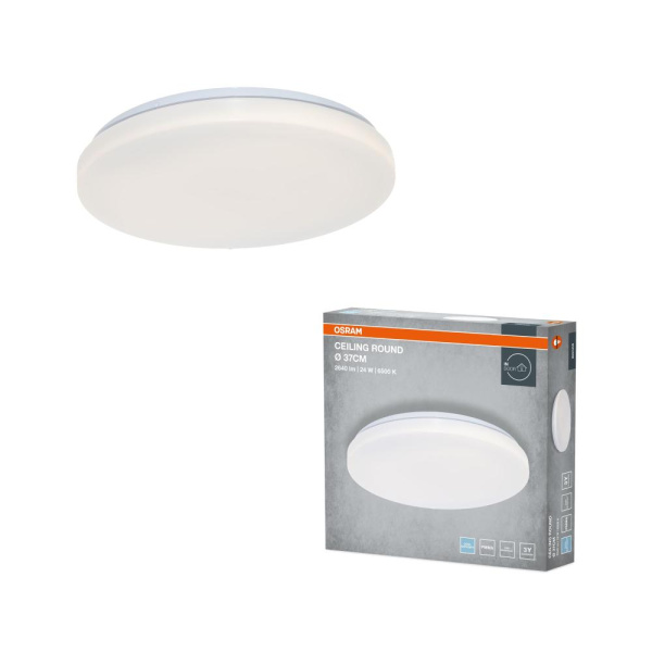 Світильник накладний OSRAM CEILING ROUND 24Вт 6500K1920Лм