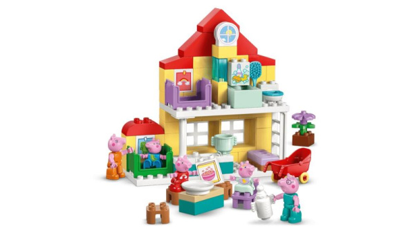 Конструктор LEGO DUPLO Peppa Pig Сімейний будинок
