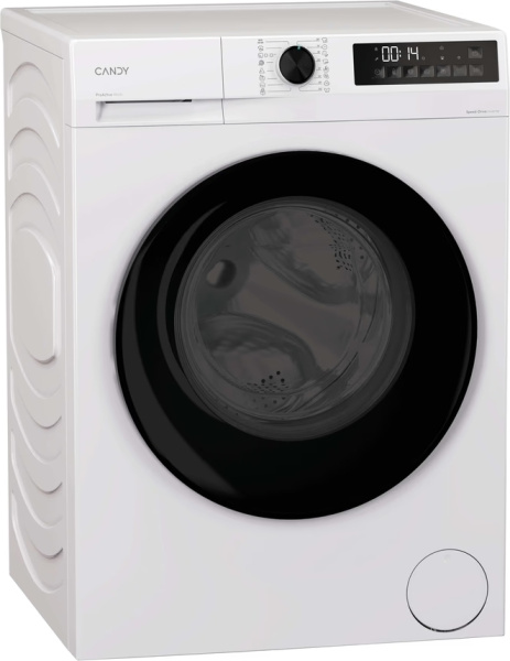 Прально-сушильна машина Candy ProWash&Dry 300 фронтальна, 7(4)кг, 1400, A, 45.7см, дисплей, пара, інвертор, люк чорний, білий