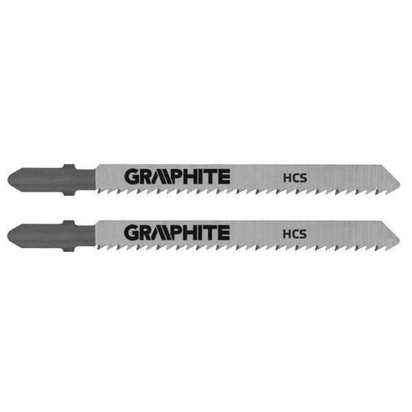 Полотно для електролобзика GRAPHITE, 8TPI, хвостовик T, Laser Tec,, набір 2шт