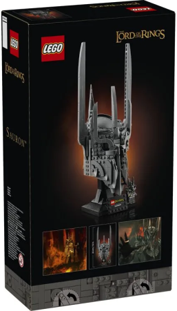 Конструктор LEGO Icons Володар перснів: шолом Саурона