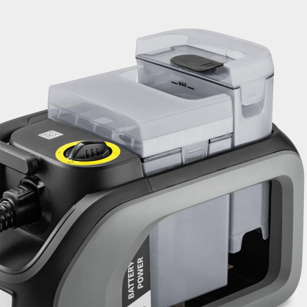 Пилосос професійний акумуляторний Karcher Puzzi 2/1 Bp 36В 16кПа контейнер 1.7/2.9л вологе/сухе прибирання  3.74кг
