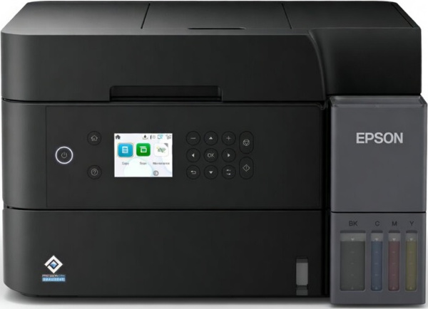 БФП ink color A4 Epson EcoTank L6370 35_23 ppm DADF Duplex USB Ethernet Wi-Fi 4 inks Black Pigment