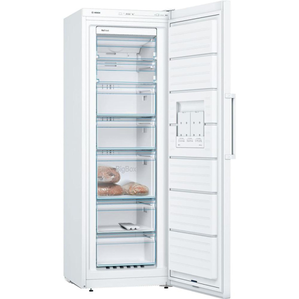 Морозильна камера Bosch, 176x60x65, 225л, 1дв., E, NF, білий