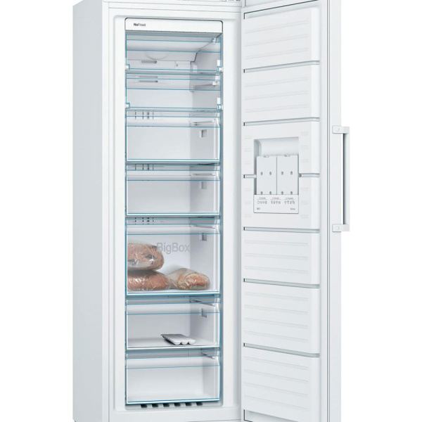 Морозильна камера Bosch, 176x60x65, 225л, 1дв., E, NF, білий