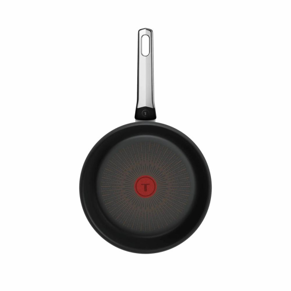 Сковорода Tefal Excellence Fusion,24см, алюміній, нержавіюча сталь, бакеліт, чорний