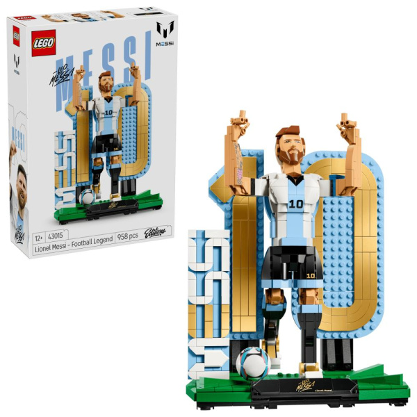 Конструктор LEGO Editions Football Ліонель Мессі — легенда футболу