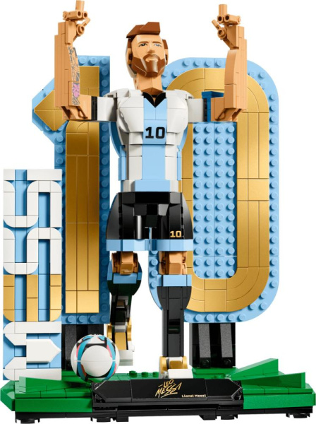 Конструктор LEGO Editions Football Ліонель Мессі — легенда футболу