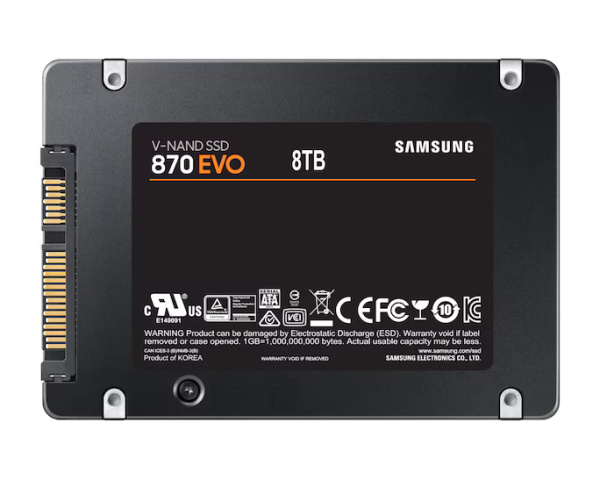 Накопичувач SSD Samsung 2.5" 8TB SATA 870EVO
