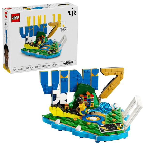 Конструктор LEGO Editions Football Вінісіус Жуніор — найкращі моменти футбольних матчів