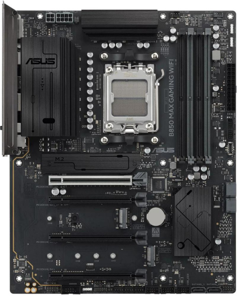 Материнcька плата ASUS B850 MAX GAMING WIFI sAM5 B850 4xDDR5 M.2 HDMI DP ATX