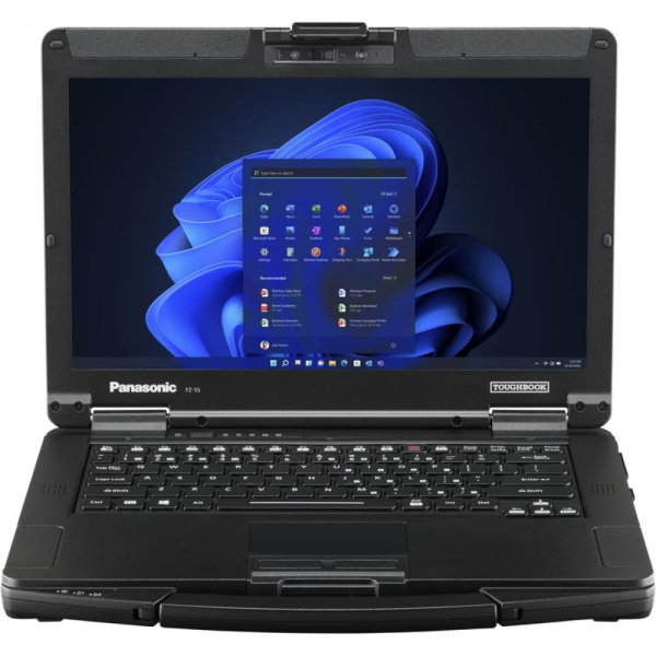 Ноутбук Panasonic Toughbook FZ-55 MK3 14” HD, Intel i5-1145G7 vPro, 16GB, F512GB, UMA, LTE, Win11P, чорний