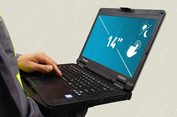 Ноутбук Panasonic Toughbook FZ-55 MK3 14” FHD Touch, Intel i5-1145G7 vPro, 16GB, F512GB, UMA, Win11P, чорний