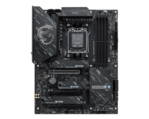 Материнcька плата MSI X870E GAMING PLUS WIFI sAM5 X870E 4xDDR5 M.2 HDMI WiFi BT ATX