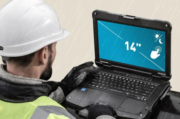 Ноутбук Panasonic Toughbook FZ-40 MK2 14” FHD Touch, Intel Ultra 7, 16GB, F1TB, UMA, Win11P, чорний