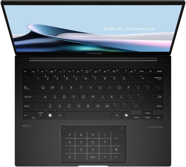 Ноутбук ASUS Zenbook 14 UM3406GA-QD049 14" WUXGA OLED, AMD AI 5 430, 16GB, F512GB, UMA, NoOS, Чорний