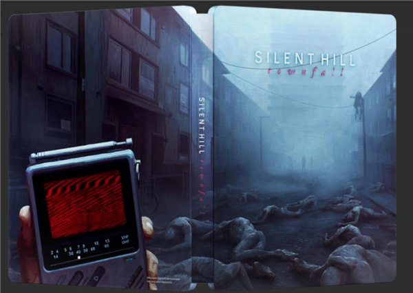 Гра консольна PS5 Silent Hill Townfall + Steelbook, BD диск