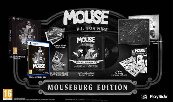Гра консольна PS5 Mouse P.I. for Hire - Mouseburg Edition, BD диск