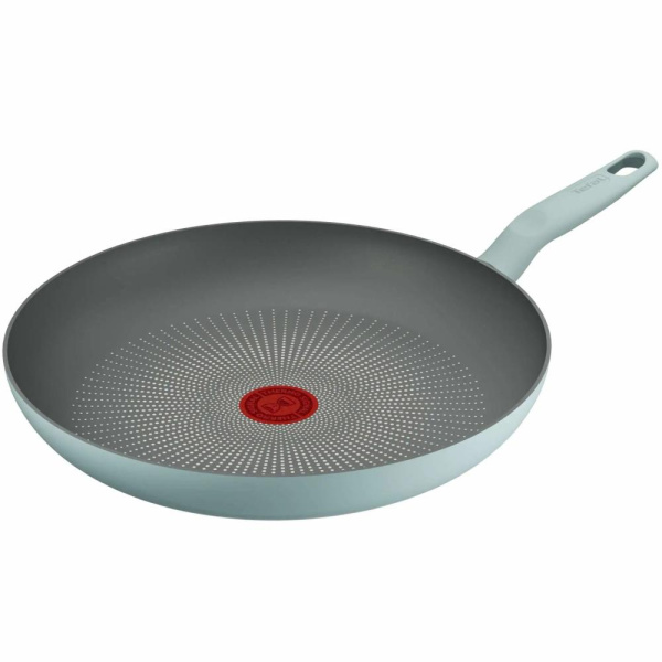 Сковорода Tefal Halo EUCALYPTUS, 30см, алюміній, бакеліт, сірий