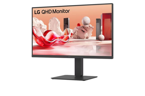 Монітор LG 27" 27BA65QB-B HDMI, 2xDP, USB-C, MM, IPS, 2560x1440, 100Hz, sRGB 98%, Pivot, HDR10