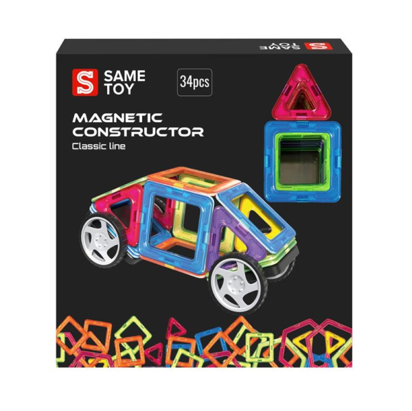 Конструктор магнітний Same toy Classic line 34ел