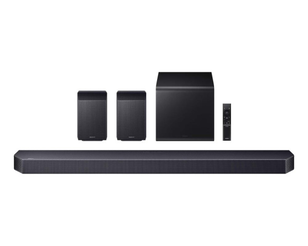 Саундбар Samsung HW-Q930H 580Вт, 9.1.4, BT, HDMI-eARC, Wi-Fi, саб, Dolby Atmos, чорний