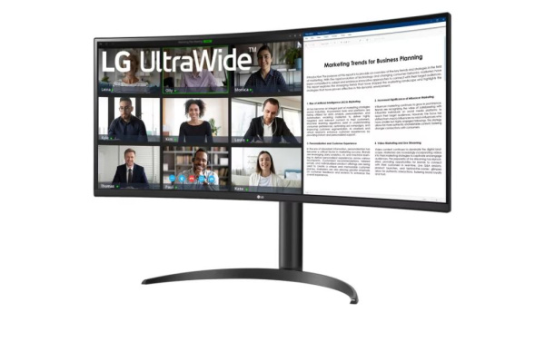 Монітор LG 34" 34WR55QK-B 2xHDMI, DP, USB-C, Audio, VA, 3440x1440, 100Hz, CURVED, sRGB 99%, HAS, HDR10