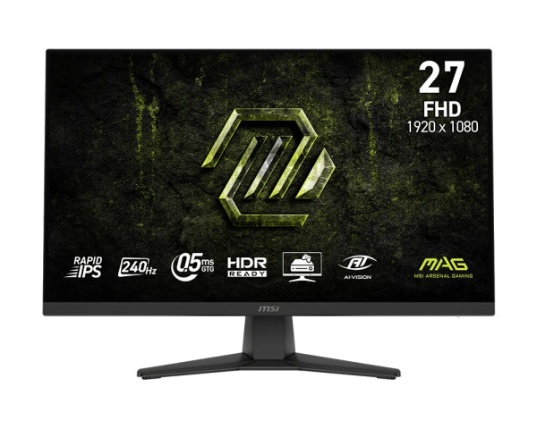 Монітор MSI 27" MAG 272F-X24 2xHDMI, DP, Audio, IPS, 240Hz, 0.5ms, sRGB 122%, FreeSync