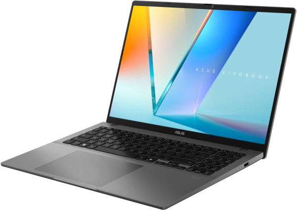 Ноутбук ASUS Vivobook S16 M3607GA-SH009 16" FHD OLED, AMD AI 7 445, 16GB, F512GB, UMA, NoOS, Сірий