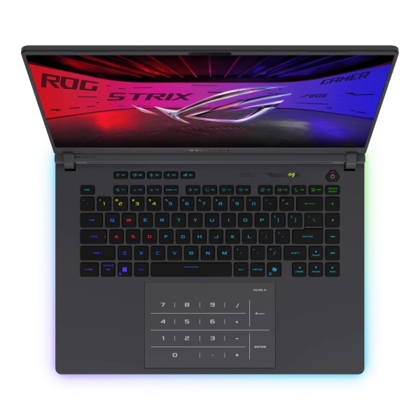 Ноутбук ASUS ROG Strix G16 G615JHR-RV075 16" WUXGA IPS, Intel i7-14650HX, 16GB, F512GB, NVD5050-8, noOS, Сірий