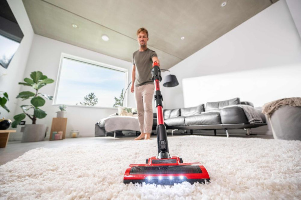 Пилосос акумуляторний Einhell TE-SV 18 Li-FLX - Solo 18В 120мбар контейнер 0.6л LED 1.05кг без АКБ та ЗП