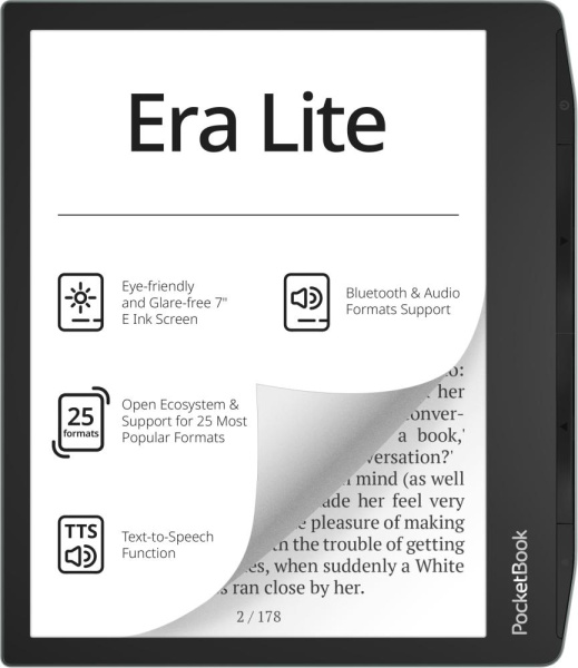 Електронна книга PocketBook 710 Era Lite, Stone Green