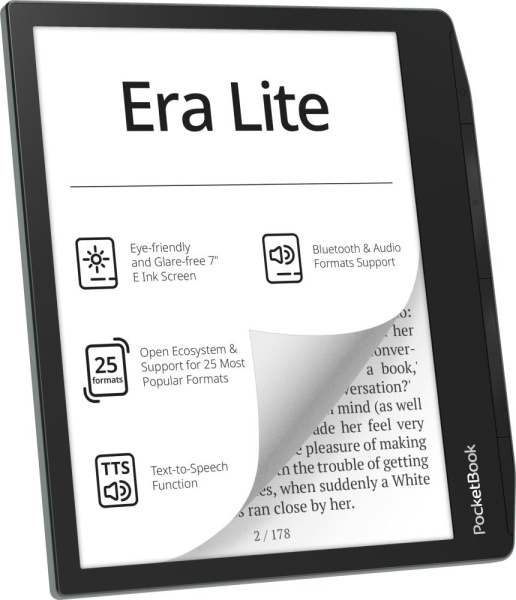 Електронна книга PocketBook 710 Era Lite, Stone Green