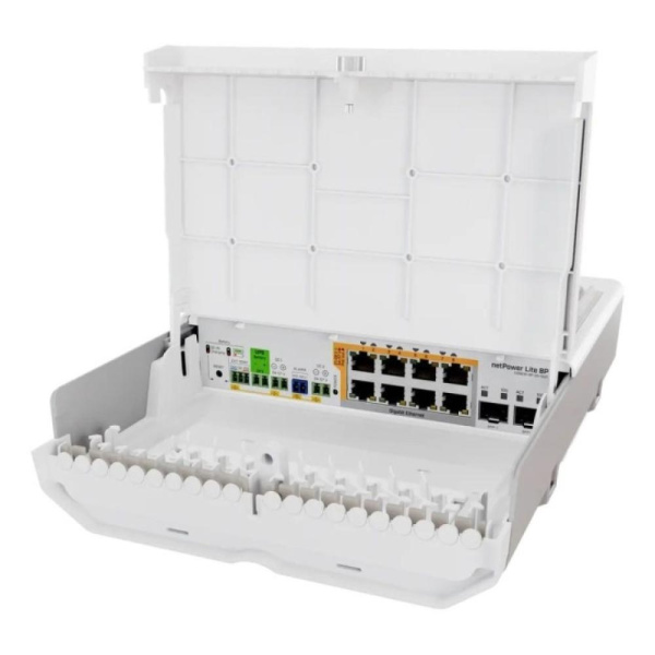 Комутатор MikroTik Cloud Smart Switch CSS610-8P-2S+OUT
