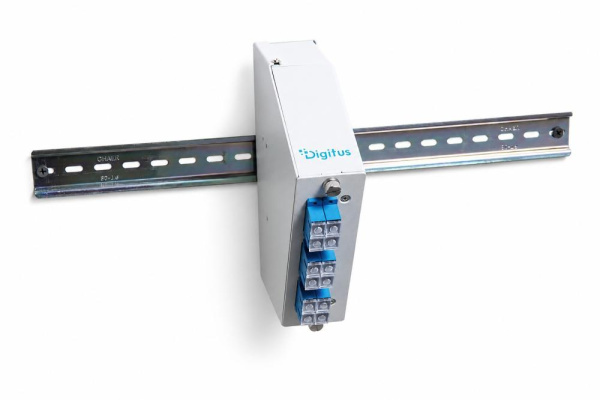 Оптичний бокс DIGITUS DIN Rail, 6xSCDX/LCQuad, пустий