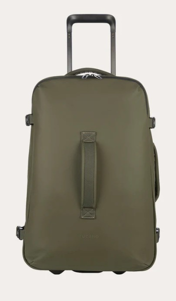 Сумка дорожня на 2-х колесах, Tucano Gommo Trolley S-size, зелений