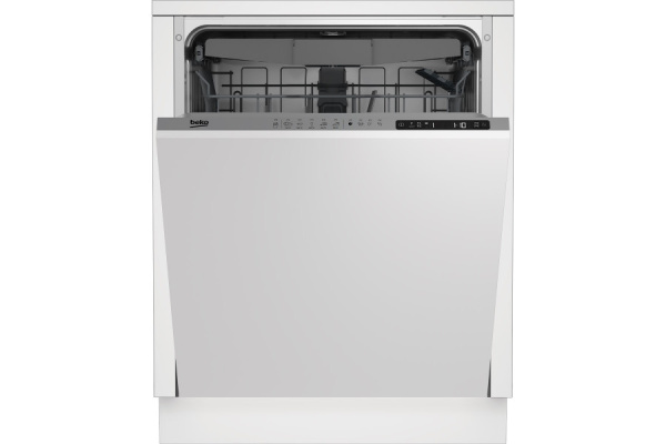 Посудомийна машина Beko вбудована, 15компл., D, 60см, 3й кошик, білий