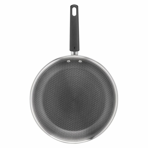 Сковорода Tefal Emotion+ Power, 24см, нержавіюча сталь, серцевина-алюміній, хромована сталь, бакеліт