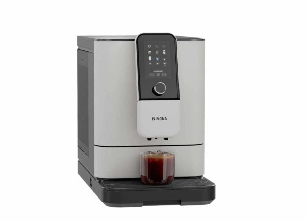 Кавомашина NIVONA NIVO 8112, 1.8л, зерно+мелена, автомат.капуч, дисплей, Функція приготування холодних напоїв Chilled Brew, режим Americano Connoisseur, білий
