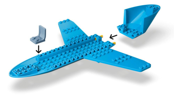 Конструктор LEGO City Пасажирський літак