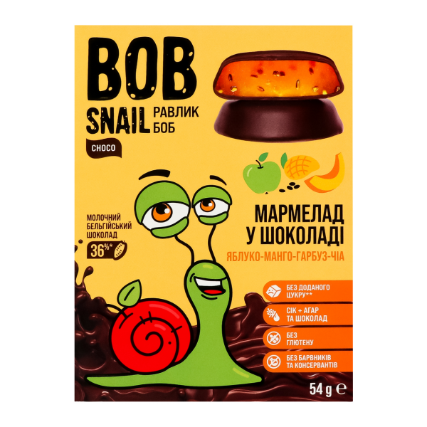 BOB SNAIL МАРМ ШОК МАН ЧІА 54Г