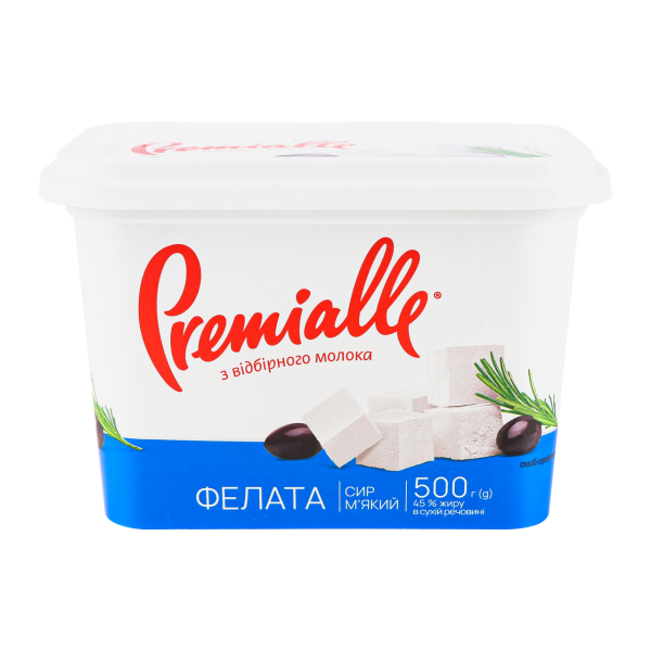 PREMIALLE СИР ФЕЛАТА 45%500Г