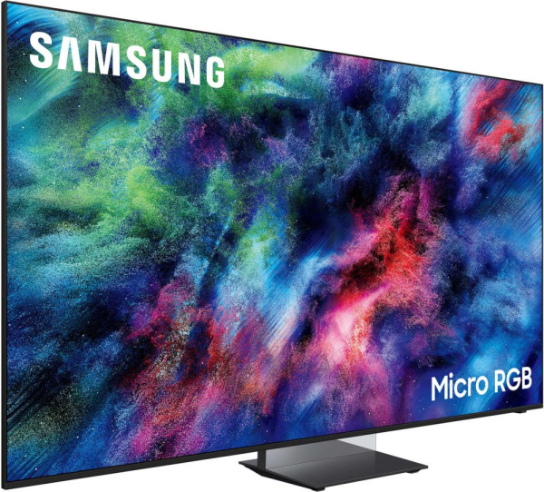 Телевізор 75" Samsung Micro RGB 4K 100Hz (up to 144Hz) Smart Tizen Black