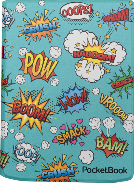 Чохол PocketBook 743 Flip series, comic print