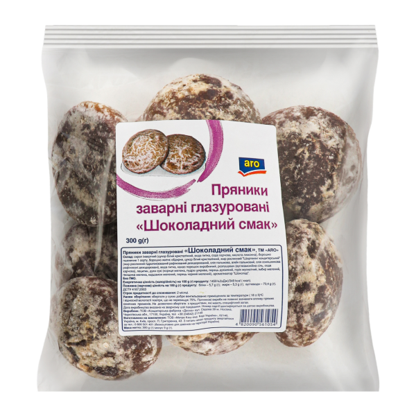 ARO ПРЯНИКИ ГЛАЗ ШОК СМАК 300Г