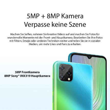 Смартфон Blackview A55 3/16GB Dual SIM Twilight Blue OFFICIAL UA