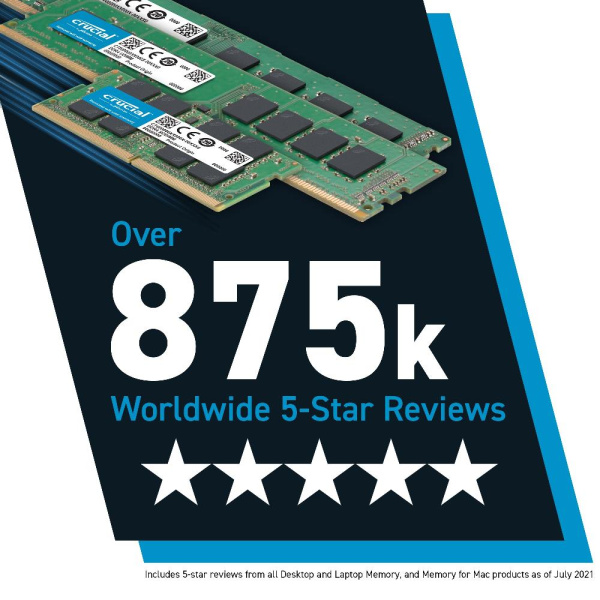 Память ноутбука Crucial DDR4 16GB 3200