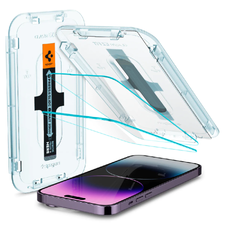 Защитное стекло Spigen для Apple Iphone 14 Pro Max Glas tR EZ Fit (2 Pack), Clear